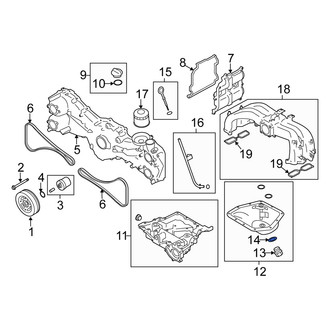 Scion OE - Engine Oil Drain Plug Gasket