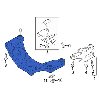 Scion OE - Transmission Crossmember