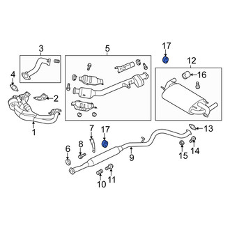 Scion OE - Exhaust System Hanger
