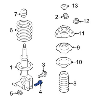 Scion OE - Front Lower Suspension Strut Bolt