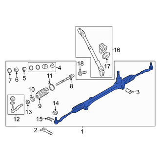 Scion OE - Rack and Pinion Assembly