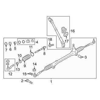 Scion OE - Steering Gear & Linkage