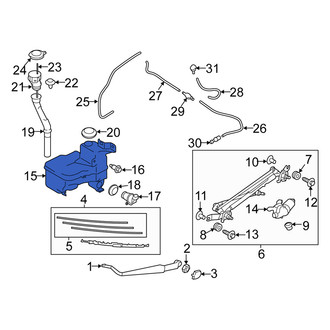 Scion OE - Washer Fluid Reservoir