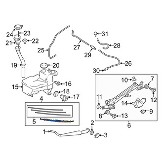 Scion OE - Left Wiper Blade