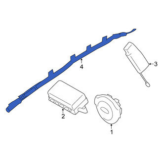Scion OE - Left Curtain Air Bag