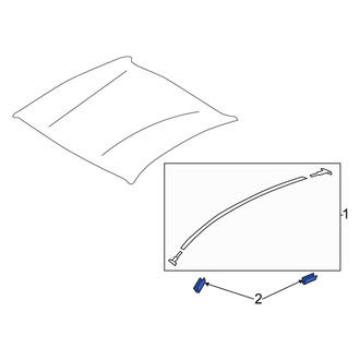 Scion OE - Roof Molding Clip