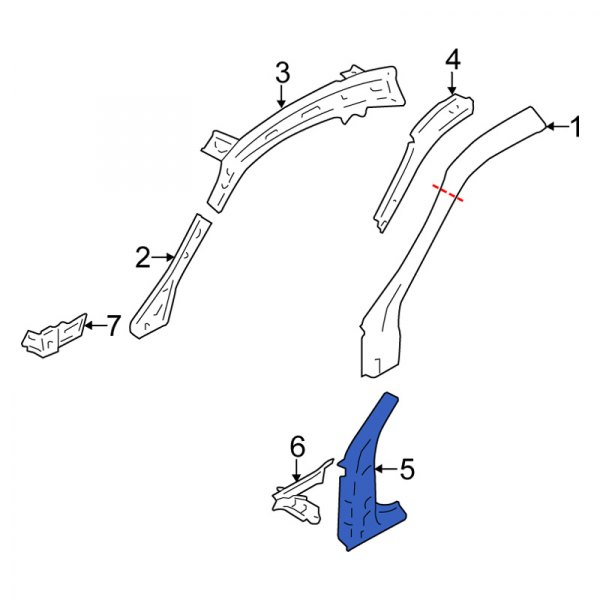 Body A-Pillar Reinforcement