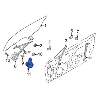 Scion OE - Left Window Motor