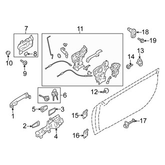 Scion OE - Door - Lock & Hardware