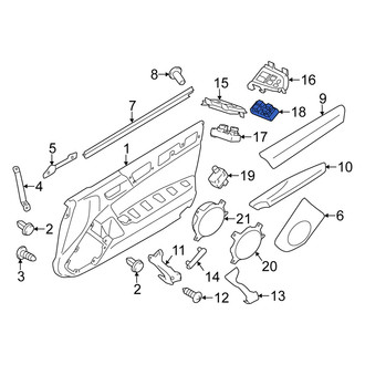 Scion OE - Left Door Window Switch