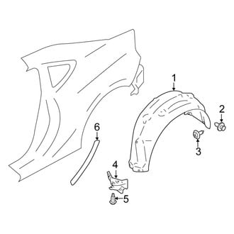 Scion OE - Quarter Panel - Exterior Trim