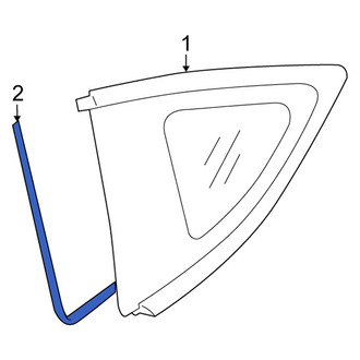 Scion OE - Quarter Glass Seal