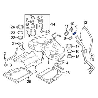 Scion OE - Fuel Filler Neck Insulator