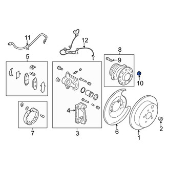 Scion OE - CV Joint Nut