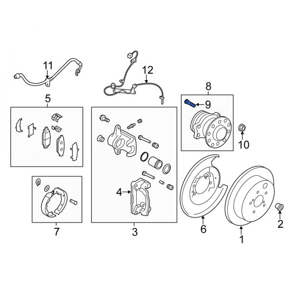 Wheel Lug Stud