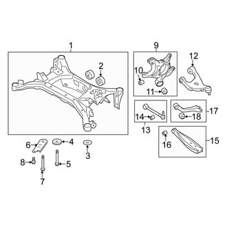 Scion OE - Rear Suspension - Suspension Components