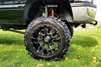 SC19 Black Milled Accents on Dodge Ram