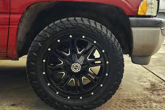 SC21 Black Milled Accents on Dodge Ram