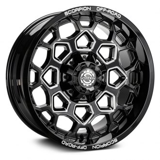 SCORPION® - GAUNTLET Black with Milled Accents