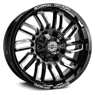 SCORPION® - RAZOR Black with Machined Face