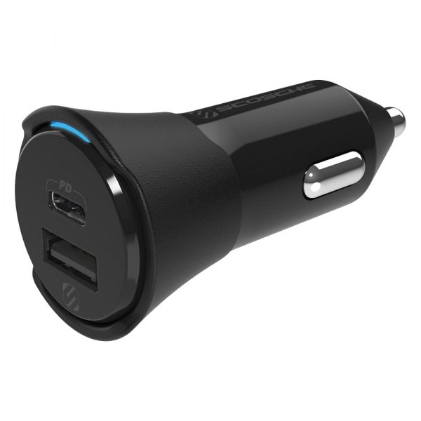 Scosche® - PowerVolt™ PD32 Dual-Port USB-C & USB-A Car Charger