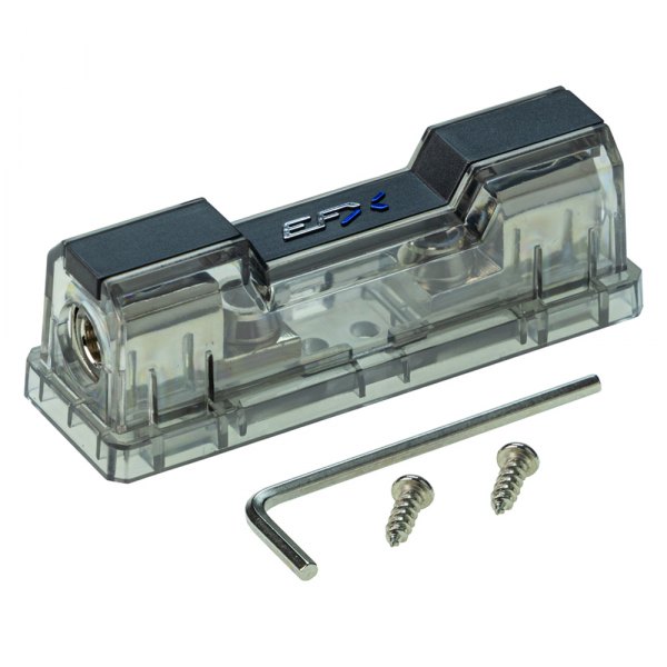 Scosche® - Delta Series Mini ANL Fuse Holder (1 x 4 AWG or 1 x 8 AWG In/Out)