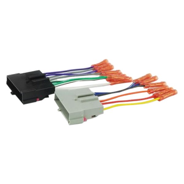 Scosche® - Factory Replacement Wiring Harness with OEM Radio Plug and Provides 4 Speaker Connectors