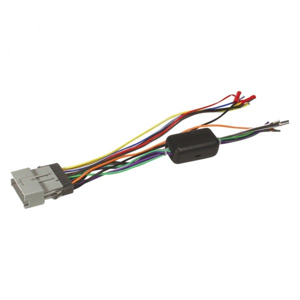 Scosche® - Aftermarket Radio Wiring Harness with OEM Plug and Retain OE Amplifier