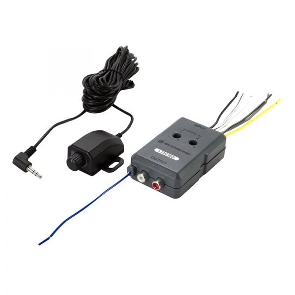 Scosche® - 80W 2-Channel Line-Out Converter with Remote Level Control