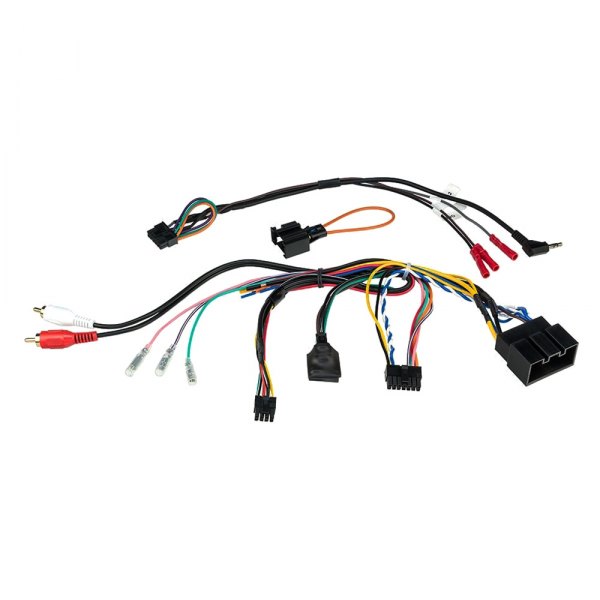 Scosche® - LINK+ Interface for Fiber Optic Amplifier and Steering Wheel Control Retention