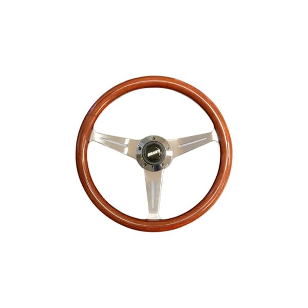 Scott Drake® 1170 3Spoke Grant Mahogany Signature Steering Wheel