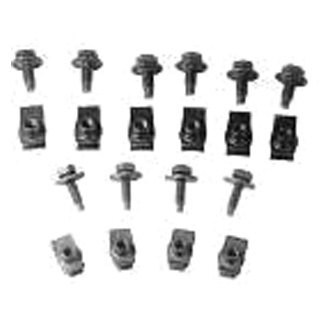 Scott Drake® - Front Bumper Valance Bolts