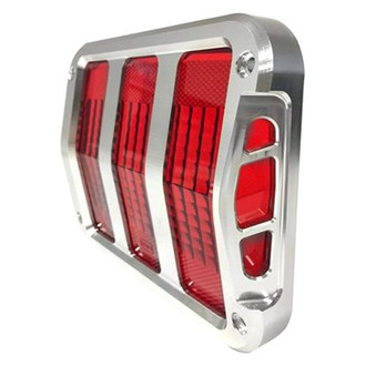 Scott Drake® - Sidewinder™ Driver and Passenger Side Replacement Tail Light Bezels