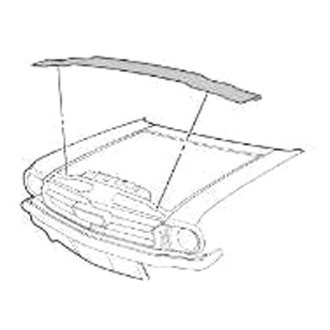 Scott Drake® - Radiator Support to Hood Seal
