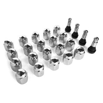 Scott Drake® - Chrome Cone Seat Acorn Closed End Lug Nuts
