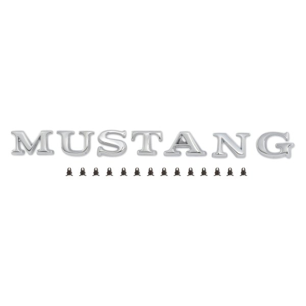 Scott Drake® - "Mustang" Pin On Trunk Letters Emblem