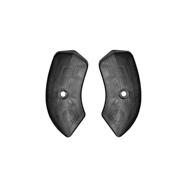 Scott Drake® - Seat Hinge Covers, Black