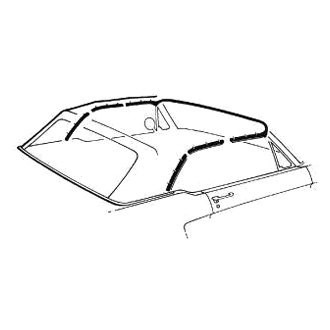 Scott Drake® - Convertible Top Seal