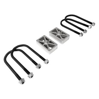 Scott Drake® - 1" Rear Lowering Leaf Spring Block and U-Bolt Kit