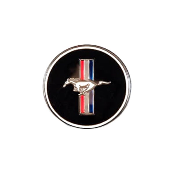 Scott Drake® - Horn Button and Dash Panel Emblem with Tri-Bar Logo