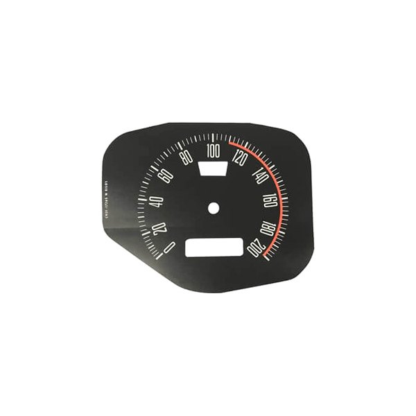 Scott Drake® - Standard Interior Speedometer Overlay Face