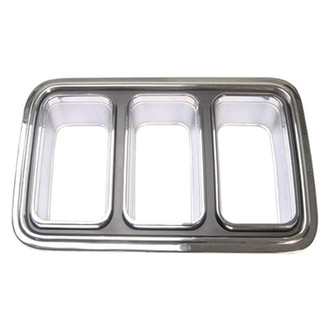 Scott Drake® - Passenger Side Tail Lamp Bezel