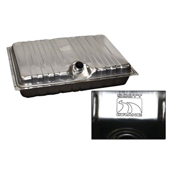 Scott Drake D0ZZ 9002 SS Fuel Tank Stainless Steel