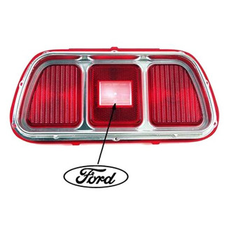 Scott Drake® - Driver or Passenger Side Replacement Tail Light Lens