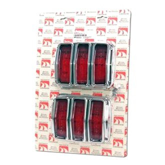 Scott Drake® - Driver and Passenger Side Replacement Tail Light Lenses