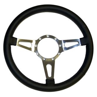 Scott Drake® - 3-Spoke Corso Feroce Leather Steering Wheel