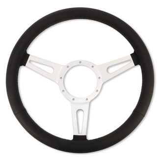 Scott Drake® - 3-Spoke Corso Feroce Leather Steering Wheel