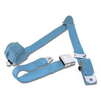Scott Drake® - 3-Point Seat Belt, Light Blue
