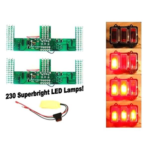Scott Drake® SD6003UB Sequential LED Tail Light Upgrade Kit