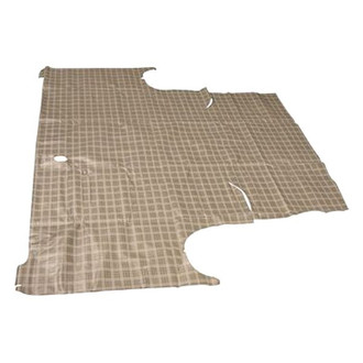 Scott Drake® - Tan Rubber Trunk Mat
